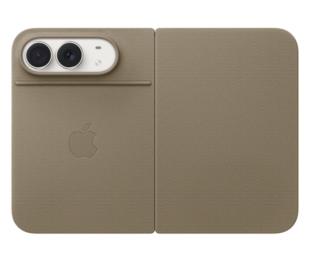 Apple Folio do iPhone Duo z podpórką jasnobeżowy - 1594019 - zdjęcie 2